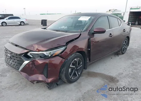 2025 Nissan Sentra Sv z USA, uszkodzony, nr VIN 3N1AB8CV6SY215981